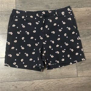 Floral Navy Banana Republic Women's Shorts